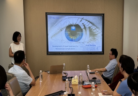 爱尔眼科研究所邀请王小萌教授开展学术讲座